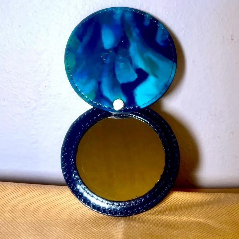 NWT Patricia Nash Liscia Key Fob/Purse Charm- Deep Blue Nature